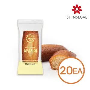 [신세계푸드] 밀크앤허니 휘낭시에 25g 20개입