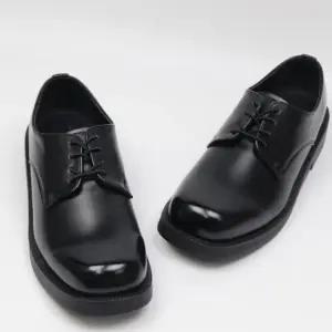 [피팅남]남자 스퀴 4cm 키높이 통굽 유광 더비슈즈