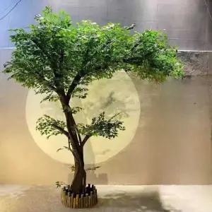 대형 인조 나무 로비 조화 조경 화환 카페 인테리어 장식