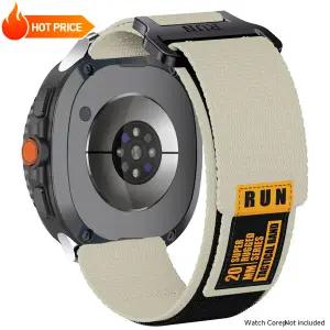 삼성 갤럭시 워치 8 클래식 루프 스포츠 교체용 나일론 스트랩 갤럭시 워치 8 40mm 44mm 울트라2/워치 7울