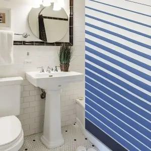 스트라이프 샤워 커튼 중 욕실커튼 방수커튼 욕조가림