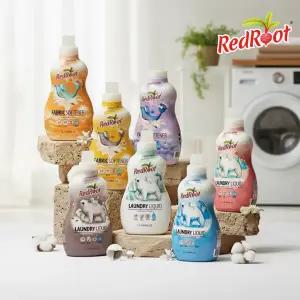 [레드루트]1+1세트 유아 아기 안심 세탁 세제 1L + 섬유유연제 1L