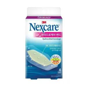4매 3m 대형 hcl 반창꼬 케어 하이드로 4 밴드 구용품 약국 응급 구급