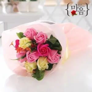 CO 장미 10송이 꽃다발 로즈데이 (핑크) (WFKIK5T)