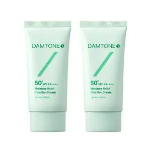 담톤 수분 진정 시카 선크림 50ml 2개