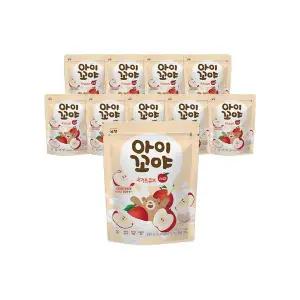 [하프클럽/남양]남양 아이꼬야 요거트큐브 사과 17g 8개