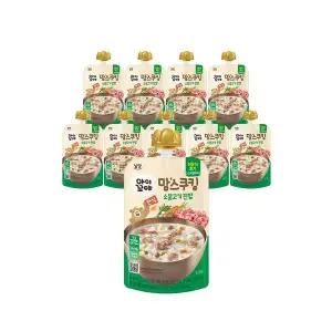 [하프클럽/남양]남양 맘스쿠킹 이유식 소불고기 진밥 (12개월) 10개