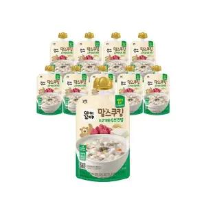 [하프클럽/남양]남양 맘스쿠킹 이유식 소고기와 두부 진밥 (12개월) 10개