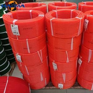 빨간색 폴리우레탄 컨베이어 벨트 둥근 PU 드라이브 녹는 코드 직경 1.5 2/2 1-5 미터 5/3/3.5 4 5 6 7 8 9