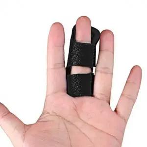 블랙 손가락 지지대 커버 마디