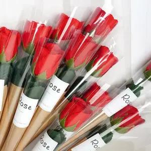 비누 발렌타인데이 추천 장미비누꽃 크라프트 장미(1P) 신상품 비누꽃 졸업선물