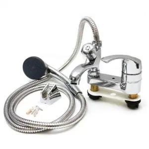 냉온수 샤워기세트 혼합꼭지 한개레버식 대붙이 욕실 (WFGTNXL)