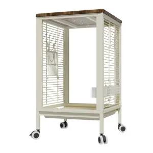 앵무새 새장 투명 아크릴 앵무새새장 애완조 기본형