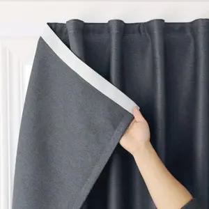 [룽스]커튼 찍찍이 햇빛차단 창문 방풍 가림막 100x120cm