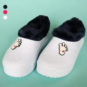 [룽스]겨울 만능화 EVA 국내생산 털실내화 아