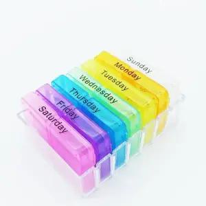 휴대용약통 요일구분카드수납식알약 (WFGU5XB)