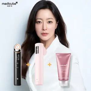 메디큐브 에이지알 하이포커스샷 플러스 핑크+부스터프로 블랙+PDRN젤