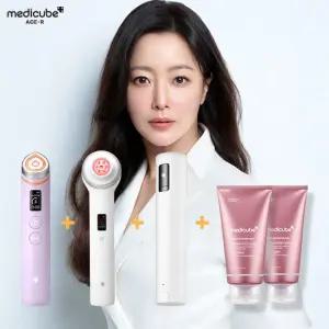 메디큐브 에이지알 하이포커스샷 플러스 화이트+울트라튠+부스터프로 블랙