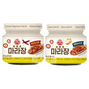 마라장 양파산초 200g + 산초고추 세트 오뚜기