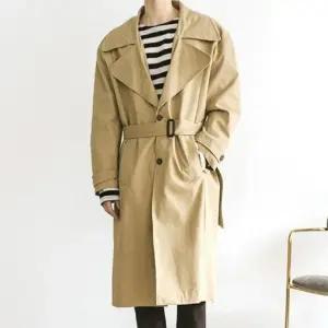 KING 오버핏 베이직 남자 트렌치코트 (WFKHYIR)