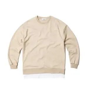 KING 커플시밀러룩 파스텔 무지 레이어드 맨투맨 (WFKHYIT)