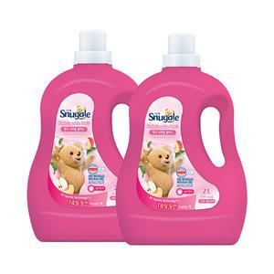 스너글 섬유유연제 핑크 스파클 플러스 용기 2L, 2개