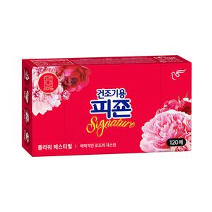 피죤 건조기용 드라이시트, 플라워페스티벌, 120매