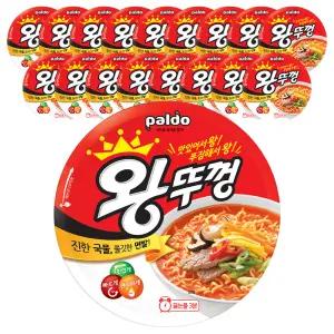 팔도 왕뚜껑 110g, 18개