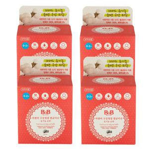 비앤비 구강청결티슈 30매 x 4팩 (120매) 멸균 물티슈 아기 유아 영유아