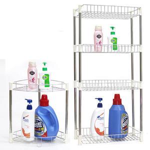 스텐 욕실선반 (높은형) /2-4단 사각 코너선반