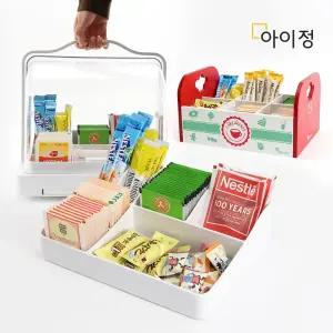 [아이정] 커피 트레이 차 정리함 젖병 분유 보관함