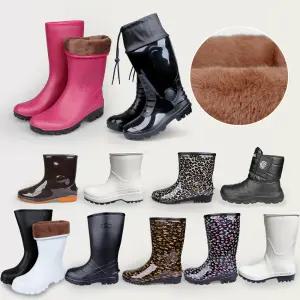 털장화 방한장화 겨울장화 방한부츠 방한화 남자 여성