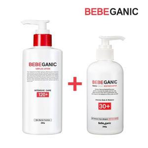 베베가닉 로션280g+샴푸250g 2종세트 /유아용