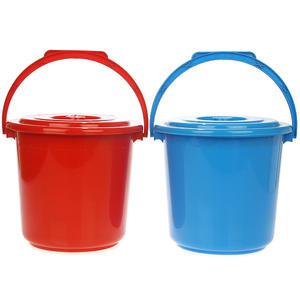 플라스틱 바케스 양동이 다용도 물바케스 휴지통 음식물수거통 쌀통 청소용품 보관 정리