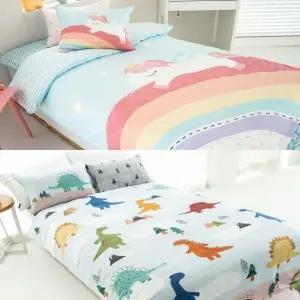 알러지케어 키즈침구 동물친구 아동사계절 어린이이불 세트 S SS
