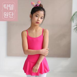 탁텔 끈나시 쉬폰발레복(체리핑크)