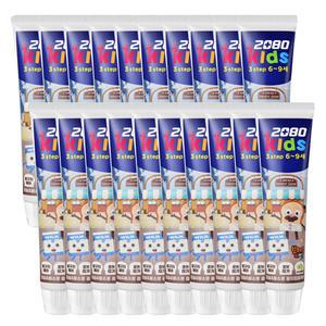 애경 2080키즈치약 3단계 소다버블 20개 유아 어린이 아동 치약