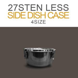국내산 27종 스텐 원형 고리찬통 4SIZE 1호 2호 3호 4호 반찬통 찬통 스텐찬통 스텐용기 찬기