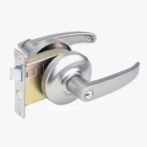 9000 미래 현관손잡이 방화문 그레이 블랙 도어레버 출입문 창고