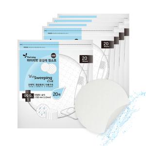 원형물걸레 청소포 1개월분(60매) 휴스톰,오토싱 호환