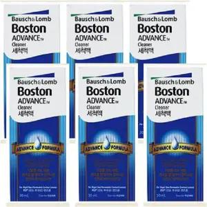 바슈롬 보스톤 렌즈세척액 30ml 6개