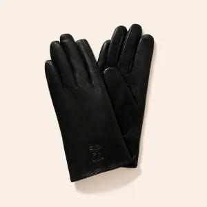 [롯데백화점]루이까또즈 가죽 H 기본로고불박 여성 가죽장갑 FGFLH10031