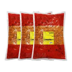 종가 외식용 미니 볶음김치 3kg 3개