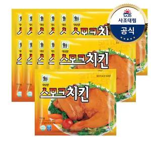[대림냉장] 스모크치킨 180g x12팩 /훈제/치킨/닭다리