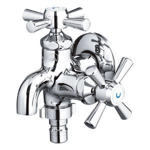 대림바스 수도꼭지 2구 커플링 DL-G4541S 가로꼭지 세탁기 베란다 수전