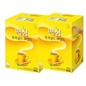 맥심 모카골드마일드 커피믹스 250개x2 (500개)