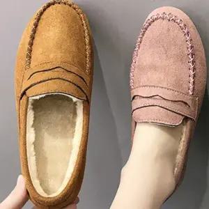 [하프클럽/]여자 털신 단화 FW FUR안감 드라이빙 푹신 신발