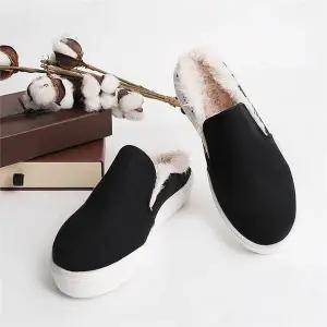 [오노마] ONM 겨울 털슈즈 여성 데일리 패션 블로퍼 단화 뮬신발 (S8531849)