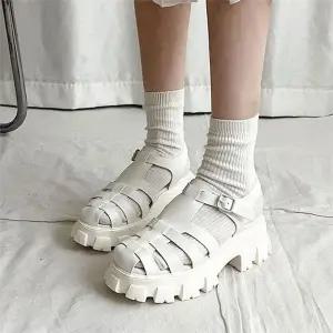 [오노마] ONM 스트랩샌들 통굽 여름 장마신발 키높이신발 데일리 (S8532680)