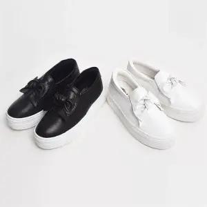 [오노마] ONM 키높이 편안 신발 리본 단화 여자 유행 슬립온 슈즈 (S8532558)